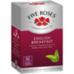 Five Roses Classic English Breakfast Tagless Teabags 52 Pack