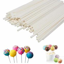 Oasis Supply Lollipop Sucker Sticks for Cake Pops Candy, 6-Inch by  5/32-Inch, White
