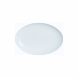 Consol - Opal Oval Serve Plate - Pack Of 12
