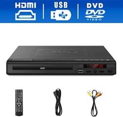 DVD Player Foramor HDMI DVD Player For Smart Tv Support 1080P Full HD With HDMI Cable Remote Control USB Input Region Free Home DVD Players