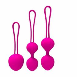 Bingyuu Powerful Female Massage Vibration Wireless Control Kegel Balls Kit Smart Silicone Ball For Women Swimsuit