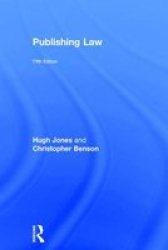 Publishing Law Hardcover 5TH New Edition