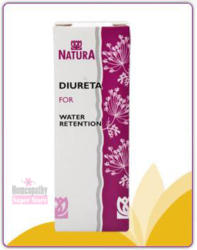 Diureta Drops Natura - Water Retension - Excretion Of Excess Fluid From Kidneys & Renal System