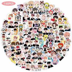 bts stickers stickers pack for 160pcs waterproof vinyl kpop stickers