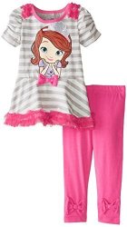 Disney Girls' 2 Piece Sofia The First Legging Set Pink 5