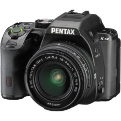 Pentax Cameras & Sports Optics Pentax K-S2 Black Camera With 18-50MM Wr Lens