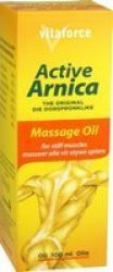 Vitaforce Active Arnica Massage Oil 100ml Liquid