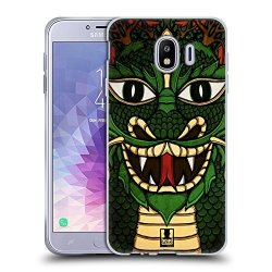 Head Case Designs Earth Dragons Of Elements Soft Gel Case For Samsung Galaxy J4 2018