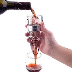 Flyingcolors Wine Aerator Decanter With Stand And Travel Pouch