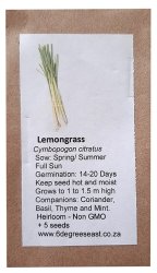 Heirloom Herb Seeds - Lemongrass