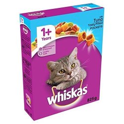 Whiskas Cat Complete Dry With Tuna 825G Pack Of 4