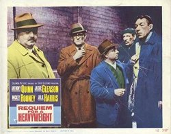Pop Culture Graphics Requiem For A Heavyweight Poster Movie 1962 Style B 11 X 14 Inches - 28CM X 36CM Anthony Quinn Jackie Gleason Mickey Rooney Julie Harris Stanley Adams Spivy Levoe Muhammad