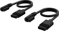 Corsair Icue Link 200MM Cable With Straight slim 90 Connectors - 2-PACK
