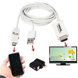 Lollipop Cable Adapter For Android Cell Phones Micro USB Mhl To HDMI 1080P Tv
