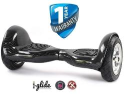 IGlide Hoverboard V3 10" Bluetooth Off-road - Carbon Fiber