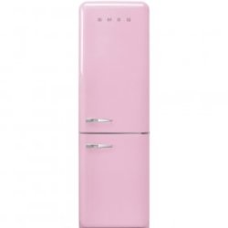 Smeg Retro Combination Fridge-freezer Pink FAB32RPK3