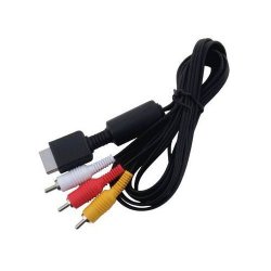 Generic Av Audio Video Cable Cord Compatible For Sony PS1 PS2 PS3 System Console