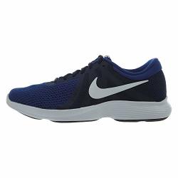 Nike Men's Revolution 4 Running Shoe Midnight Navy white deep Royal 11 Regular Us