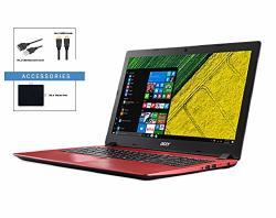 Acer Aspire 3 15.6 Inch Fhd Flagship Premium Laptop W Accessories Intel Core I3-8130U 4GB +16GOPTANE 1TB Hdd Bluetooth HDMI Ethernet Wifi Red Windows 10