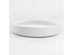 Flat Stackable Pasta Bowls Set Of 4 White