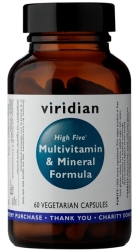 High Five Multivitamin & Mineral Formula Vegetarian Capsules 60