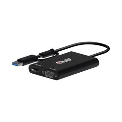 Club 3D USB Type-c type-a 2-IN-1 Port Replicator - Supporting Mst CSV-1611
