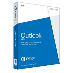 Microsoft Software Microsoft Outlook 2013 Key Card No Disc