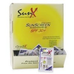 1155385 Pt 53700 Sunscreen Packet 30 Spf 0.125OZ 25PC BX Made By Safetec Of America Inc