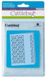 Cuttlebug A2 Embossing Folder Kimberly's Card