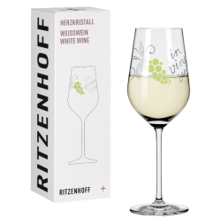 Ritzenhoff Ritzenoff Heart Crystal White Wine Glass 2