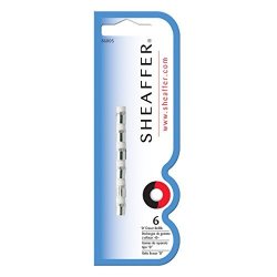 Sheaffer Eraser Refill Type D Eraser 6 Piece Blister Pack 86005 Fits Sheaffer Sentinel Pencils 86005