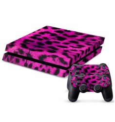 Skin-nit Decal Skin For Ps4: Pink Leopard