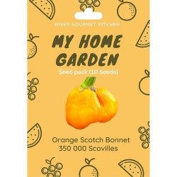 Orange Scotch Bonnet Chilli Pepper Seeds