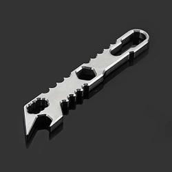 Gilh Aotddor Titanium Alloy Edc Manipulator Pocket Crowbar Screwdriver Wrench Tool