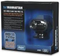 Manhattan 7.6MP Mega Web Camera with Auto Tracking & Built-In Microphone