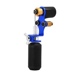 Exceart Rotary Tattoo Machine Shader Liner Coloring Tattoo Machine Kit For Artists Tattoo Starter Blue 1