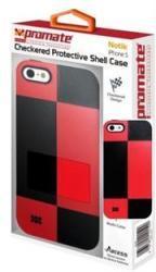 Promate Notik -red Checkered Protective Shell Case For Iphone 5