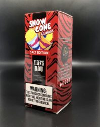 Snow Cone Nic Salts – Tigers Blood 30ML