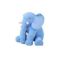 Elephant Baby Pillow - Blue