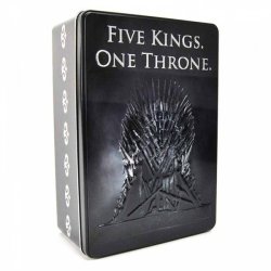 Game Of Thrones - Five Kings Rectangular Metal Storage Tin