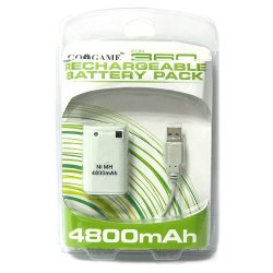 Xbox 360 Rechargeable Battery Pack 4800MAH