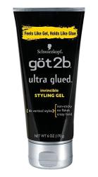 GOT2B Ultra Glued Invincible Styling Hair Gel 6 Ounces Pack Of 2