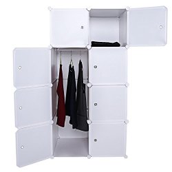 Cosway Portable Plastic Wardrobe Closet Cabinet Storage Organizer Diy Bedroom Book Toy Cabinets White R Home And Garden Pricecheck Sa