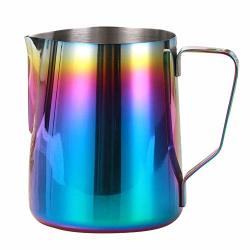 Milk Frothing Pitcher Coerni Stainless Steel Creamer Frothing Pitcher 600ML 20 Oz.