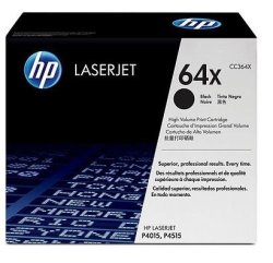HP 64X High Yield Black Laserjet Toner Cartridge