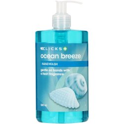 Clicks Beauty Liquid Handwash Ocean Breeze 500ML