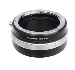 Fotasy Nang Nikon G-type Dx Afs Lens To Sony E-mount Nex Camera Adapter