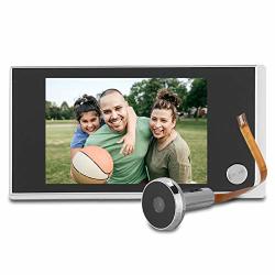 Video Door Phone Digital Lcd Security Camera 120 Degree Peephole Viewer Wireless Dual-way Video Intercom Doorbell System 3.5 Inch Color Monitor For Villa House