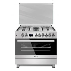 Ferre Free Standing 4 + 2 Electric Burners 90CM Gas electric Stainless Steel