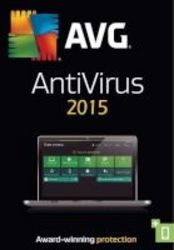AVG Antivirus 2015 3 Users1 Year